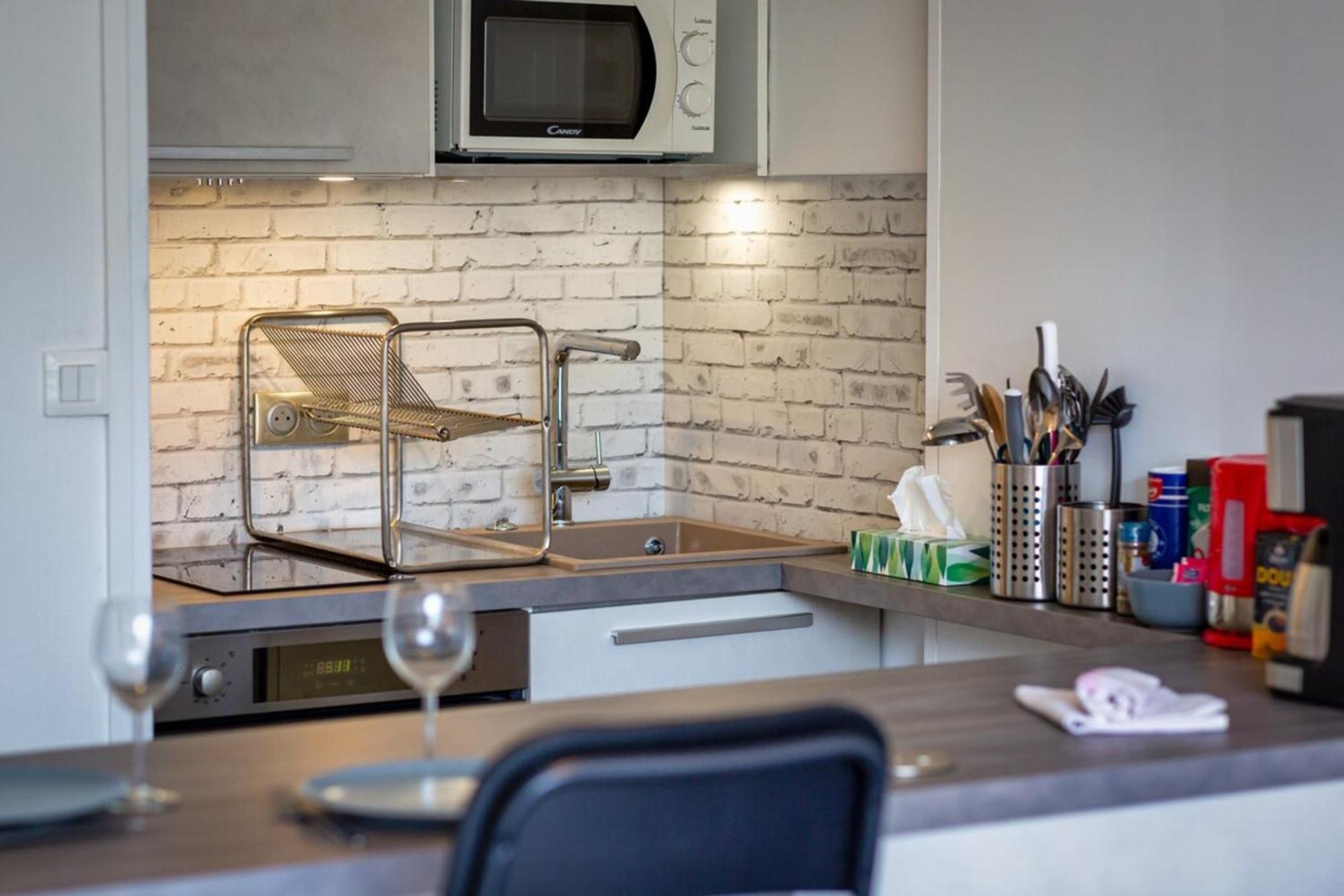 Olivia Studio Avec Place De Parking Rouen Luaran gambar